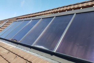 Indach-Holzahmenkollektoren von Solar hoch 2