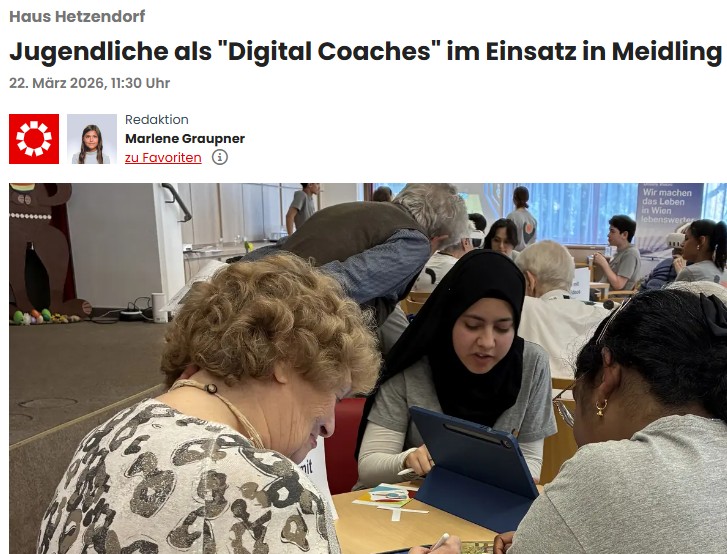 Jugendliche als "Digital Coaches"