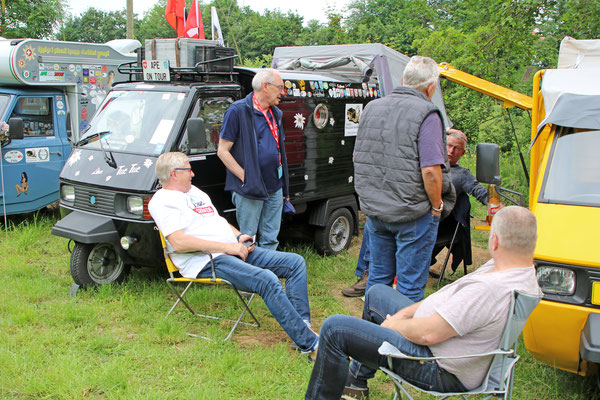 Ape on tour am 2. Ape-Treffen Poppenweiler 2019