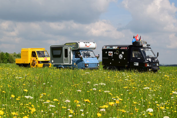 Ape-Treffen in Poppenweiler 2017