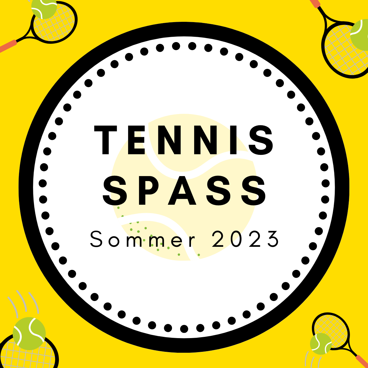 Tennisspaß Kurse im Sommer