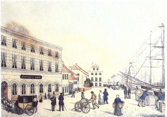 Hotel Hafen Flensburg for mange år siden - Weekendophold i Flensborg