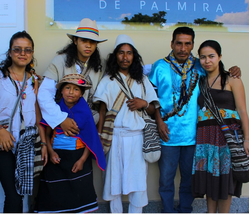 Equipo del Consejo Willka Yaku con las delegaciones de las diferentes comunidades  ancestrales