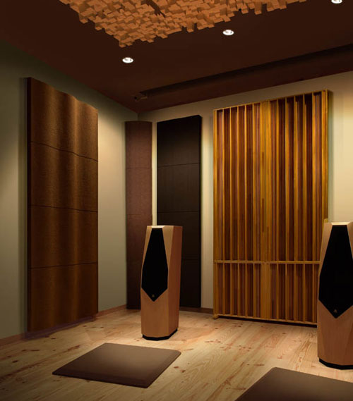 QRD　Diffusor、Diffractal、Skyline