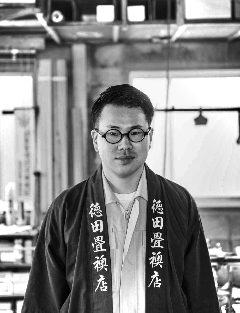 畳職人　徳田畳襖店　徳田直弘　写真　朝倉市 　畳アート　登録商標　絵画　『京都芸術大学』通信教育部 デザイン科 空間演出デザインコース 入学