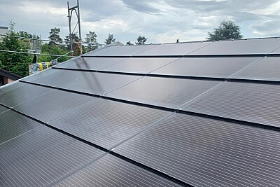 Solarpanel Indachmontage