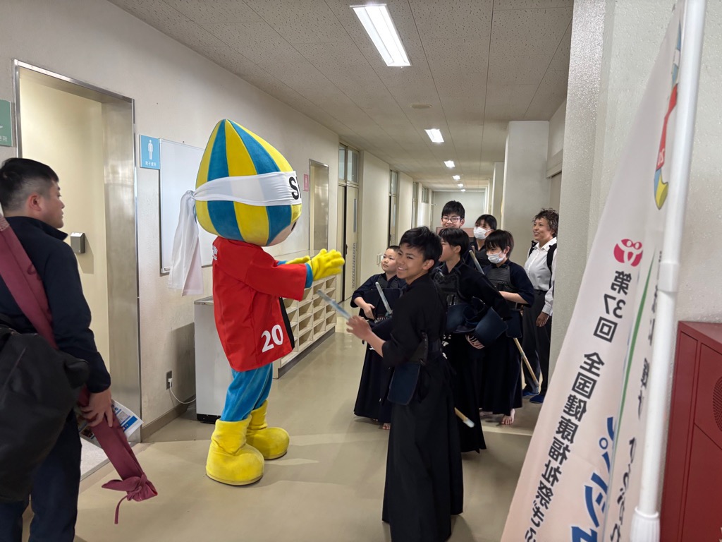 市民剣道大会でPRしました！