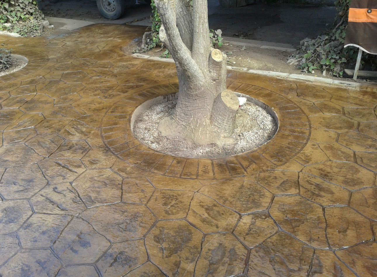 Pavaje beton amprentat și elicopterizat Hârșova-Constanța