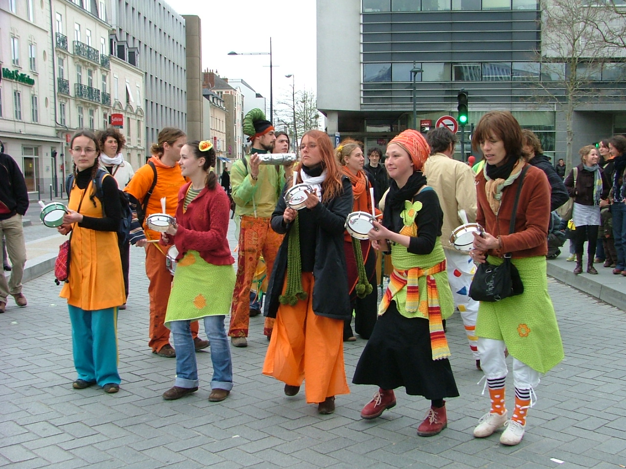 Manif anti OGM à Rennes, 2007