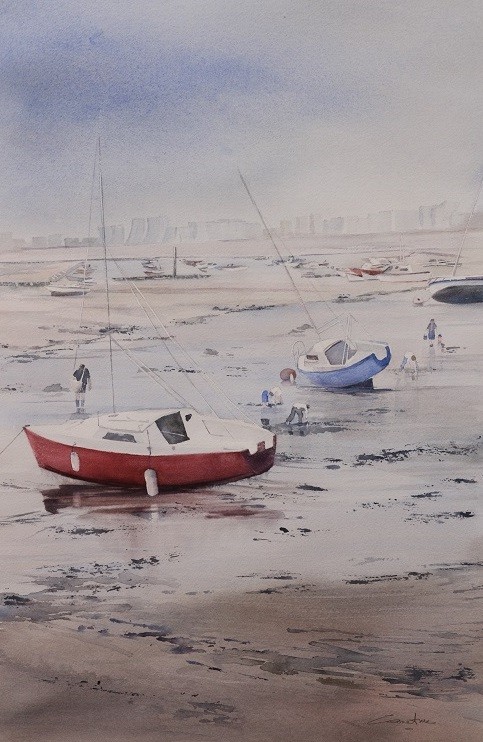 Pêcheurs à pied n°7 33x52 *(2015)