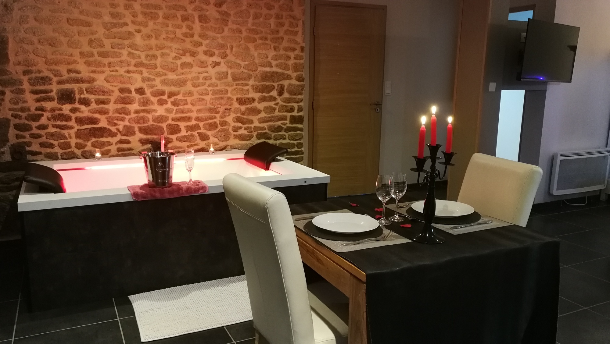 Chambre Avec Jacuzzi Privatif En Normandie Balenotherapie