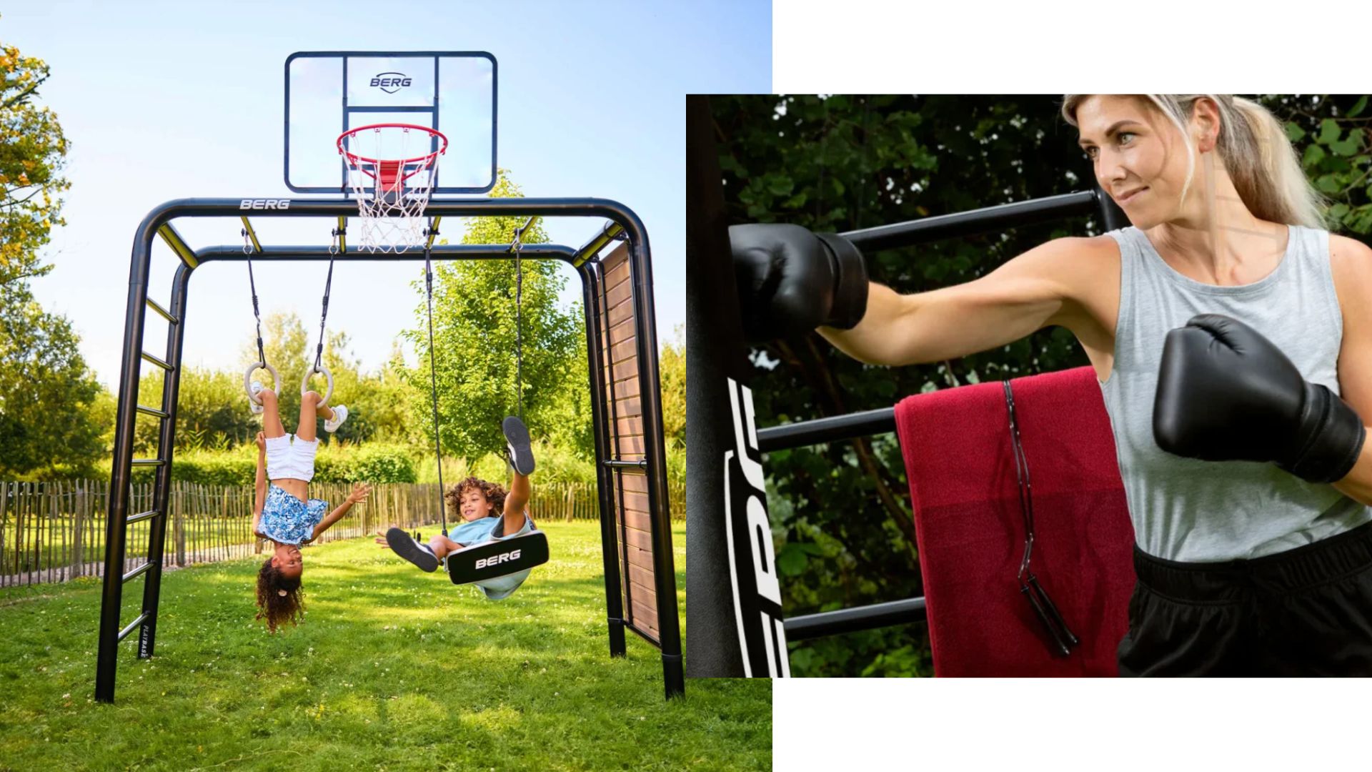 Wie ein Spielgerüst zum Garten-Gym wird