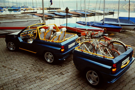 Michalak Topino Street buggy with trailer