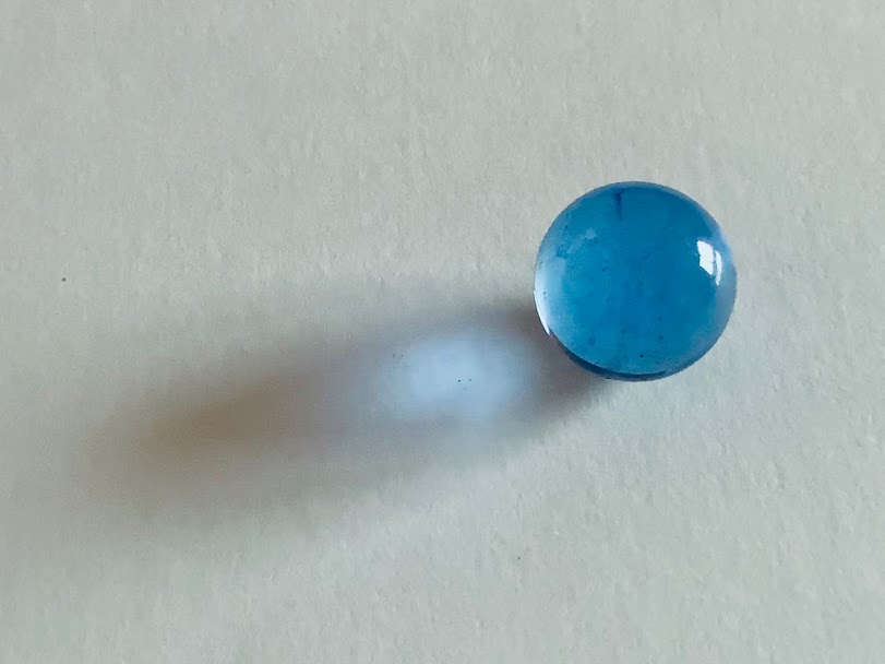 ビー玉を描く 色えんぴつアーティスト宝珍幸子