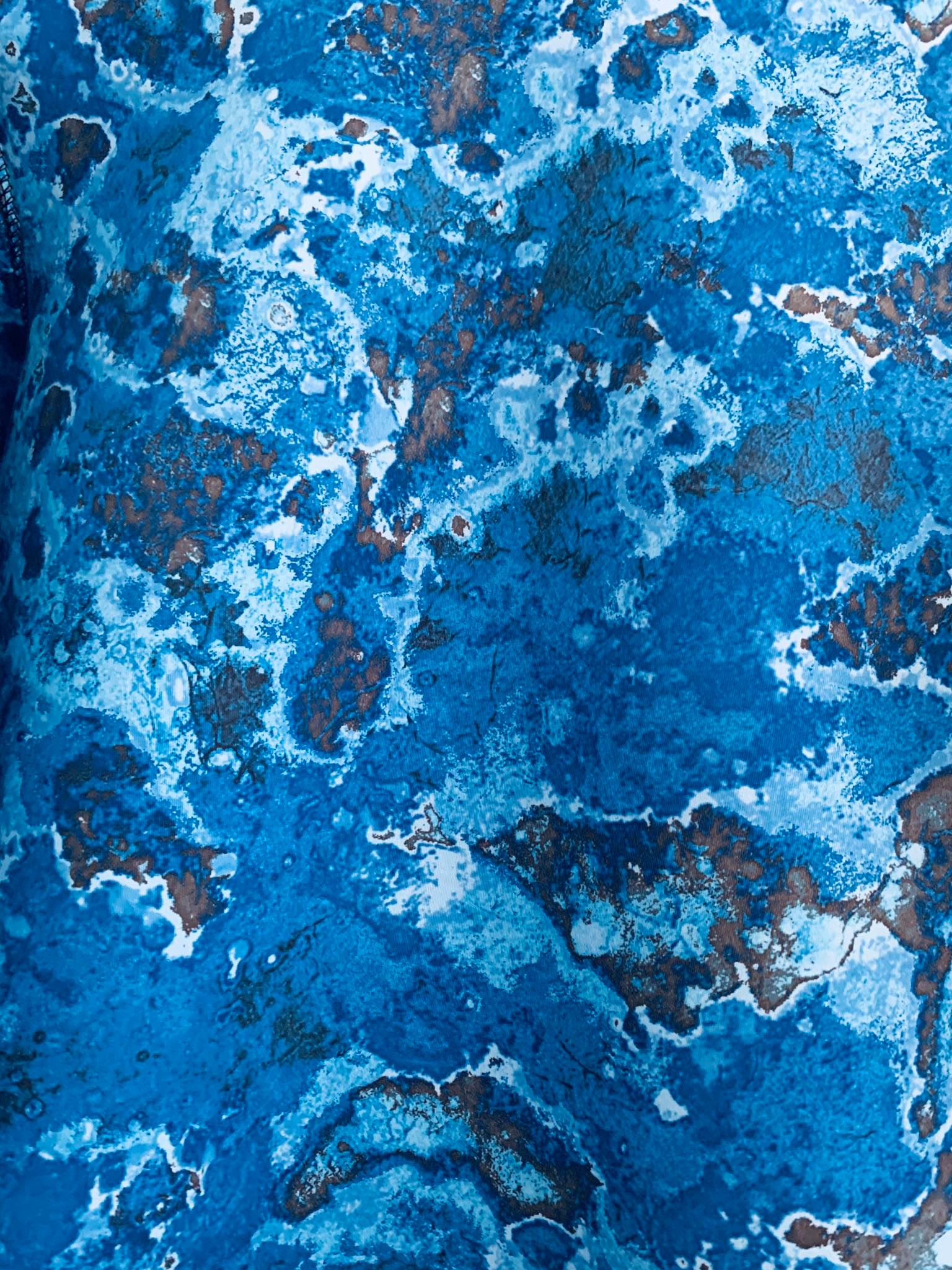 Camo bleu