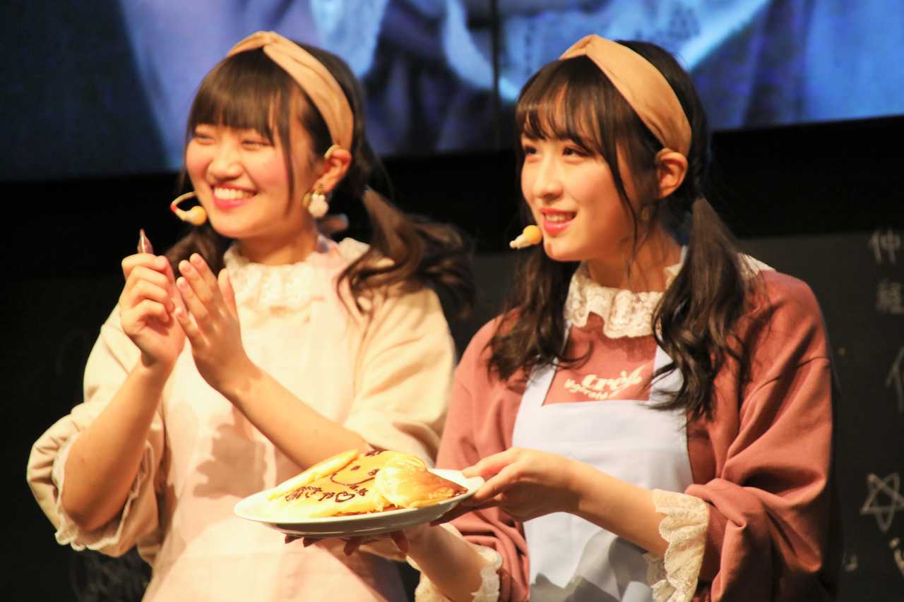 AKB48チーム4稲垣香織・川本紗矢：初のカフェイベ『かおさや