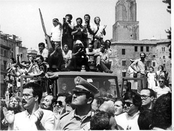 Roma, Giugno 1984 - Funerali Enrico Berlinguer