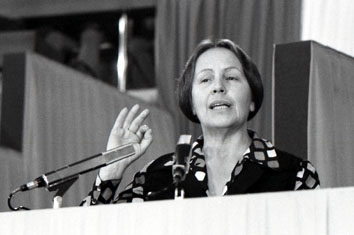 Roma, Marzo 1975 - Nilde Jotti al 14° congresso Pci