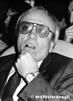 Roma, Marzo 1990 - Gabriele Cagliari (Presidente Eni)