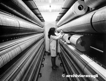 Roma, novembre 1986 - Centro elettronico Inps