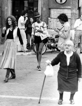 Roma, Maggio 1971 - Moda ieri-oggi