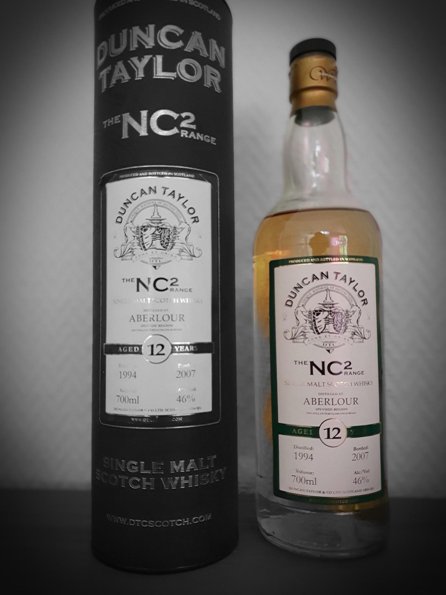 DUNCAN TAYLOR NC2 RANGE - Aberlour 12 ans - Passionwhisky