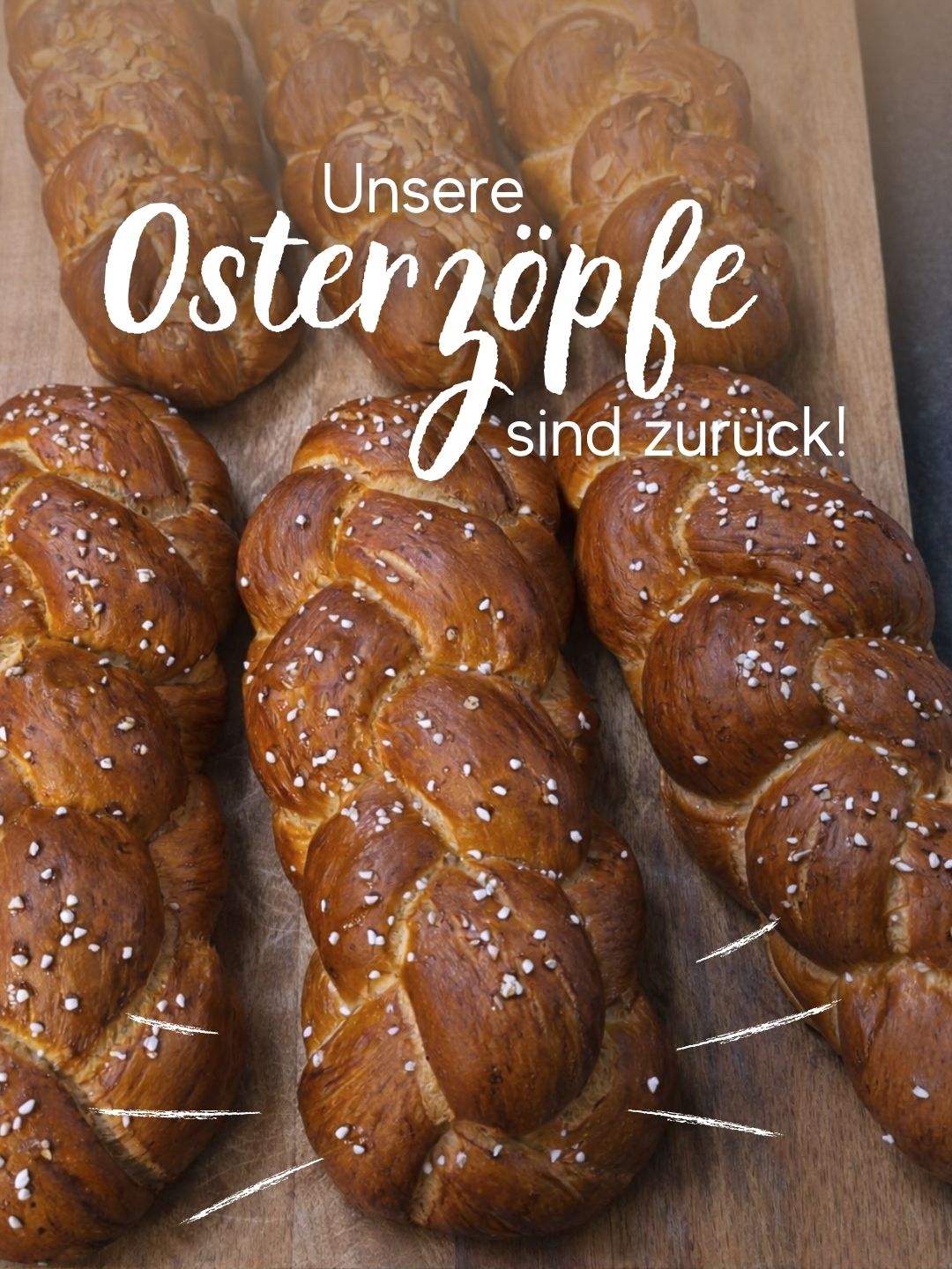 Unsere Osterzöpfe sind zurück