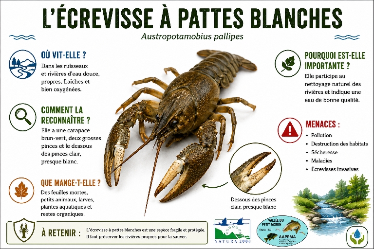 Écrevisse à pattes blanches 