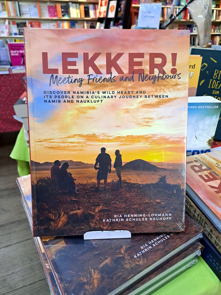 Unsere "LEKKER!"-Bücher sind jetzt auch in Namibia erhältlich