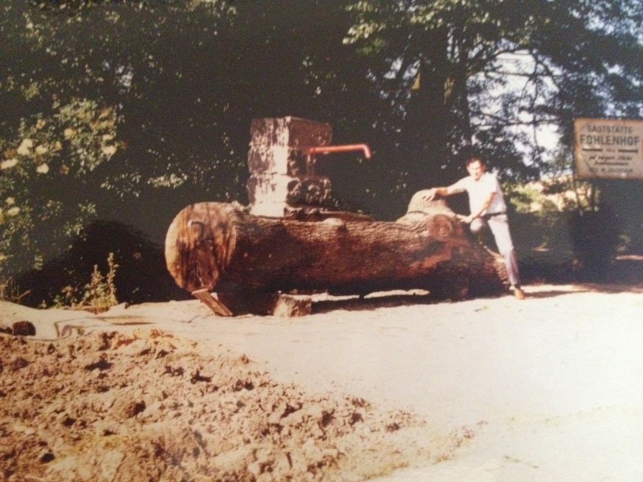 Einweihung Brunnen 1975