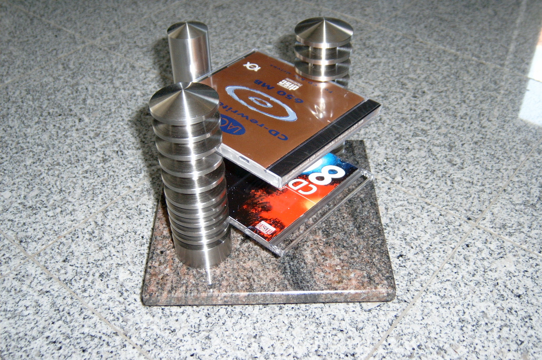CD - Halter Edelstahl