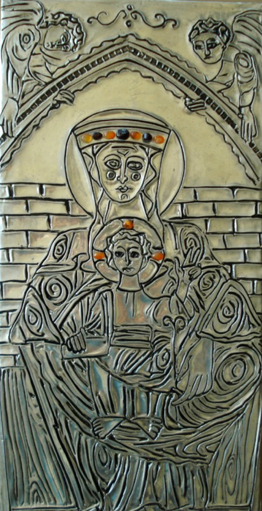 Virgin and Child (13"x10")