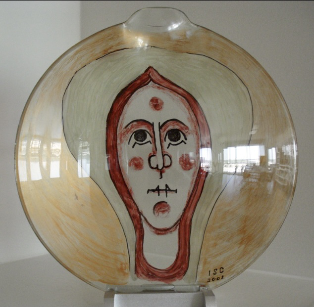 Virgin (Romanesque) (13" round)