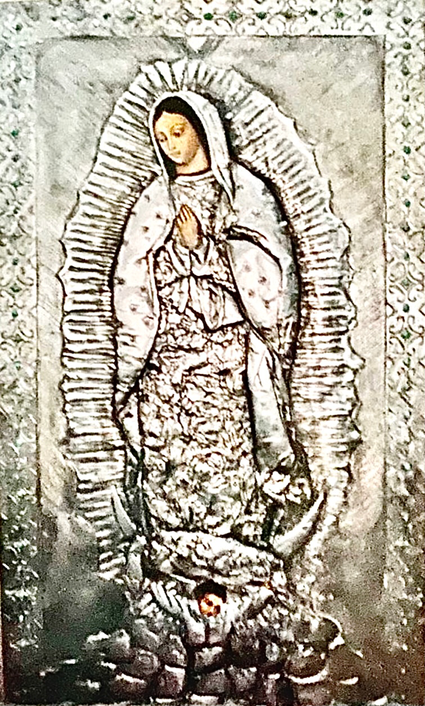 Virgen de Guadalupe (92x41cm)