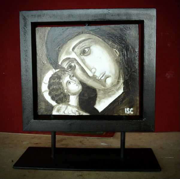 Virgin of Tenderness (7"x10")