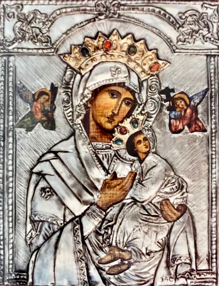 Virgen del Perpetuo Socorro  (31x21cm)