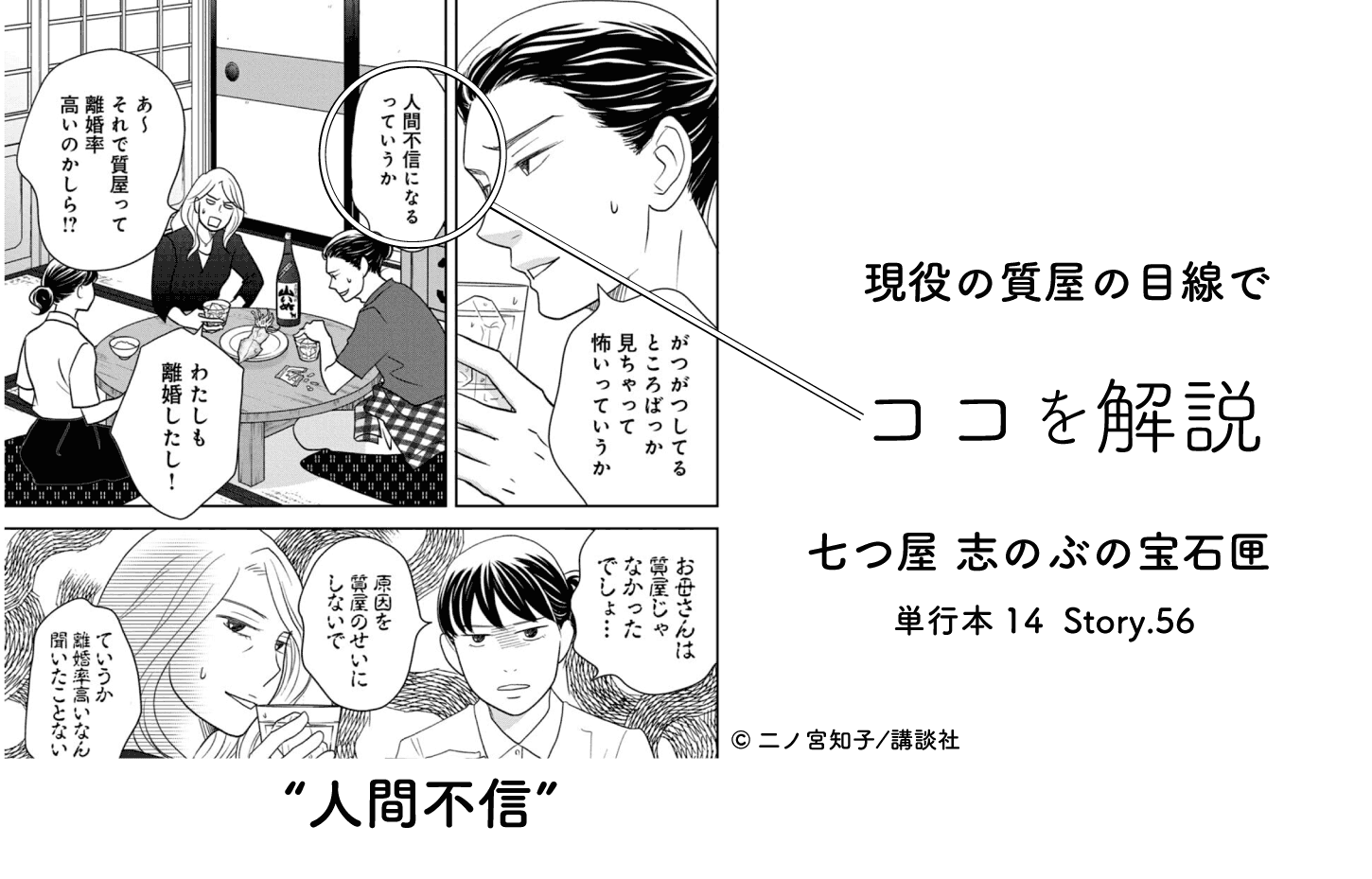 質屋が解説 人間不信 しちまる公式ページ