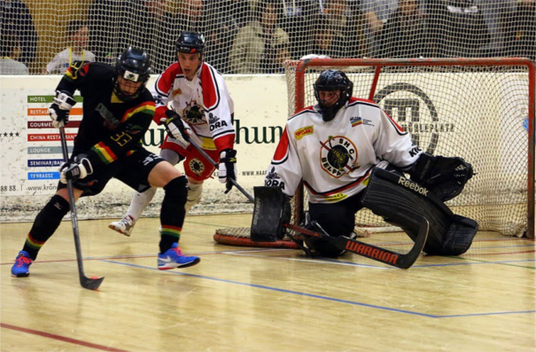 Verrückter Tanz auf edlem Parkett