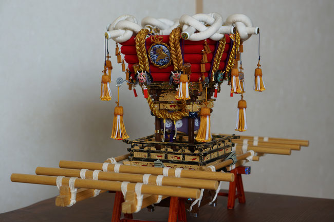 美品✨布団太鼓　模型 淡路型布団太鼓のミニチュア模型 - 東大阪経済新聞