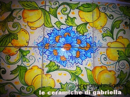 Pannelli 2 Pannelli In Ceramica Artistica Maiolica Pannelli Per Cucina Ristoranti Italyanskij Hudozhestvennoj Keramiki Ceramica Artistica Vasi Da Farmacia Mattonelle Piastrelle Riproduzione Rinascimentale Deruta