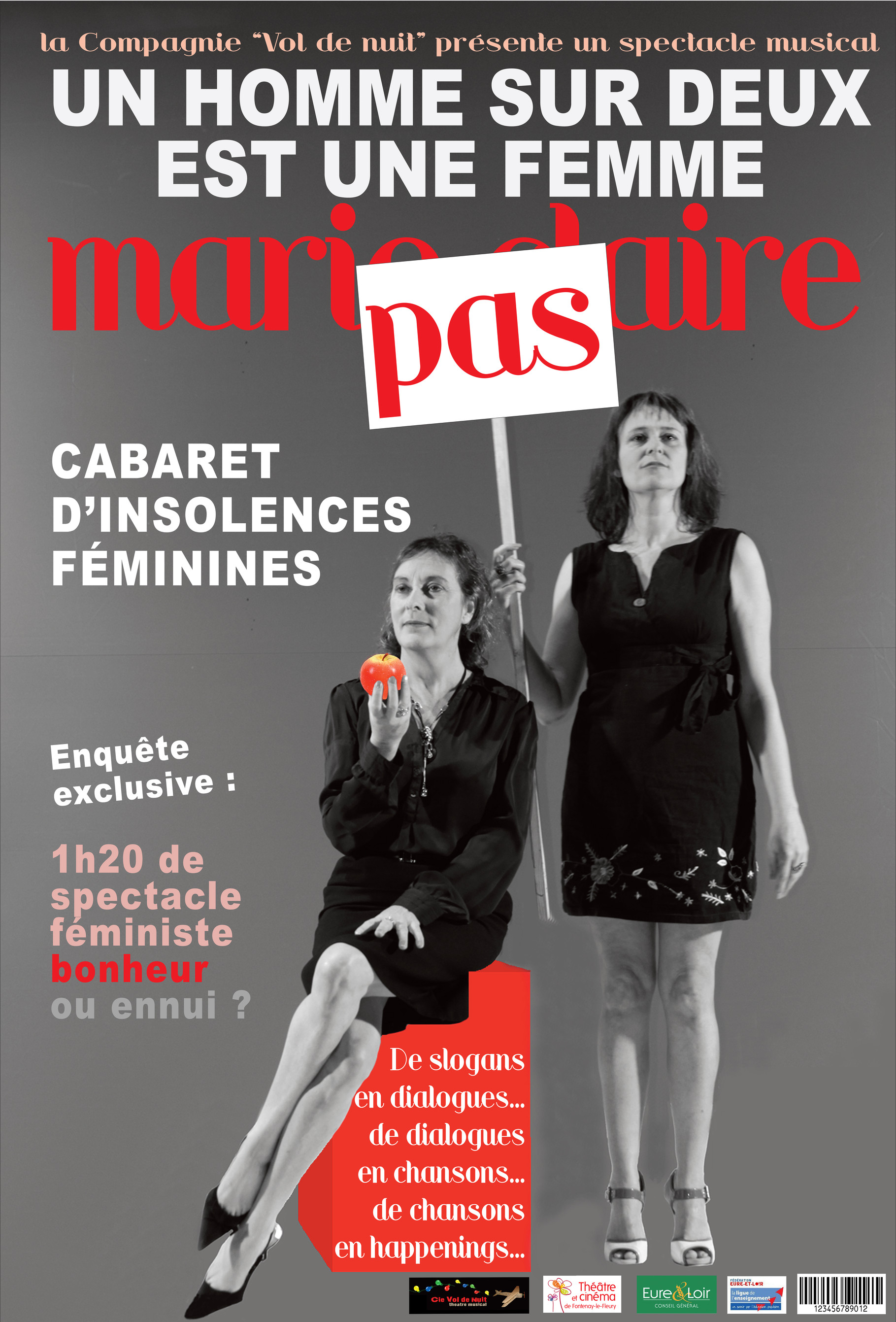 Distribution De Un Homme Et Une Femme Un homme sur deux est une femme - compagnievoldenuit jimdo page!