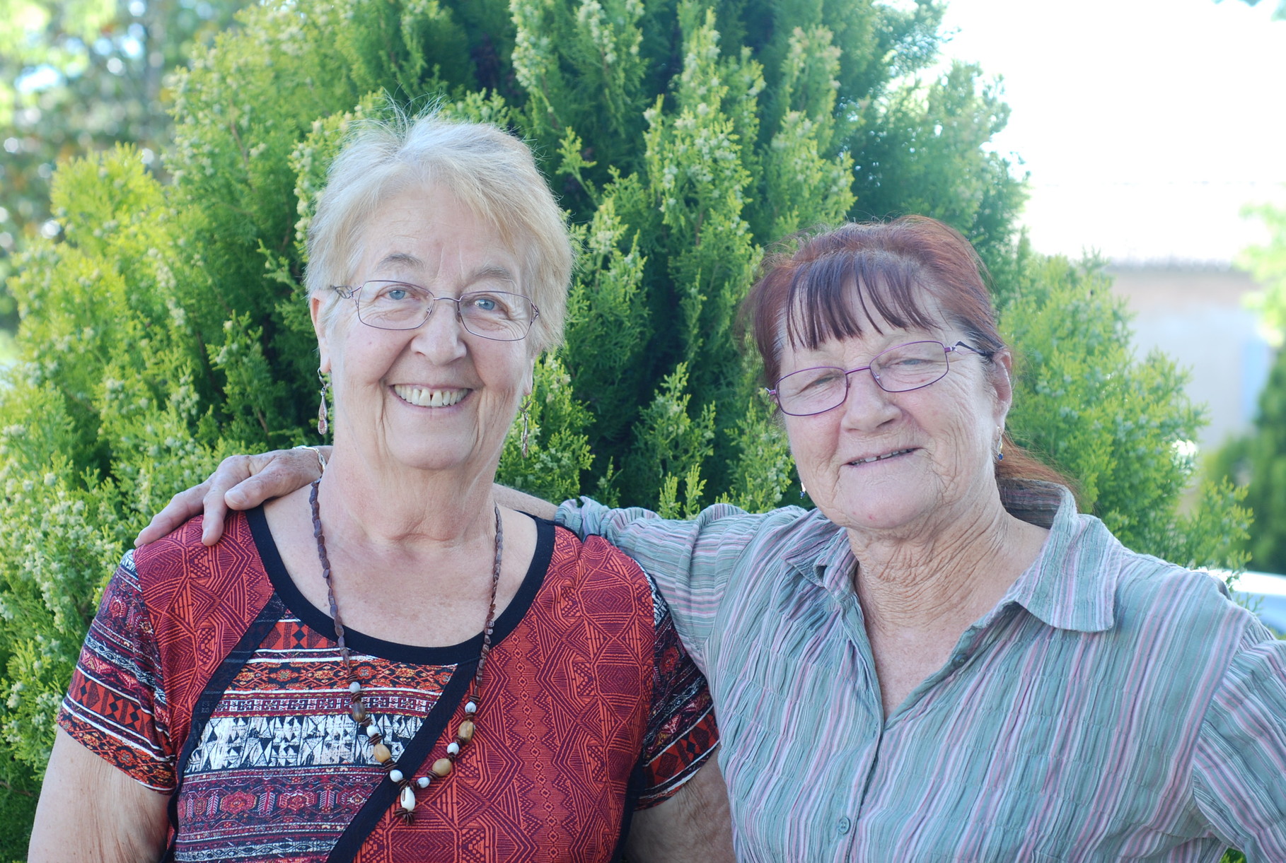 Le tandem Huguette/Monique remporte la partie en paires.