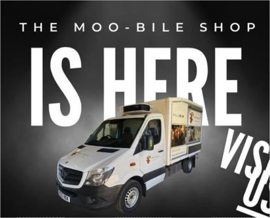 The Moo-bile shop is here