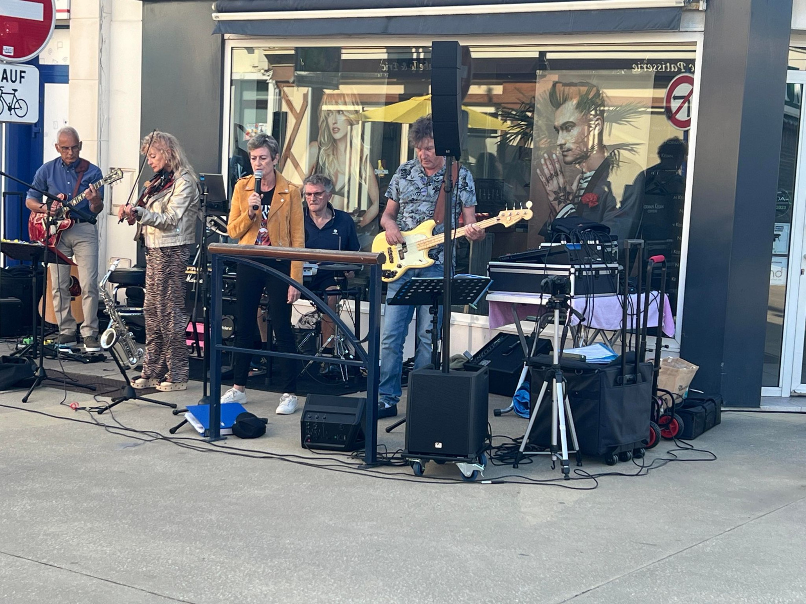 Ouistreham, Terrasses musicales de l'été, juillet 2023