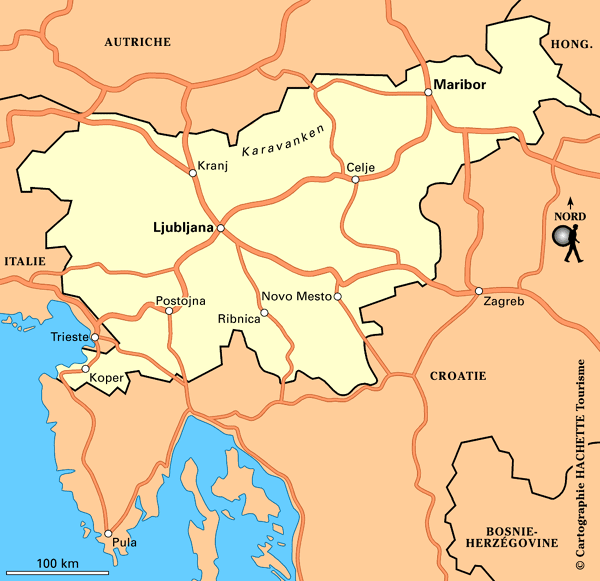 carte slovenie routard