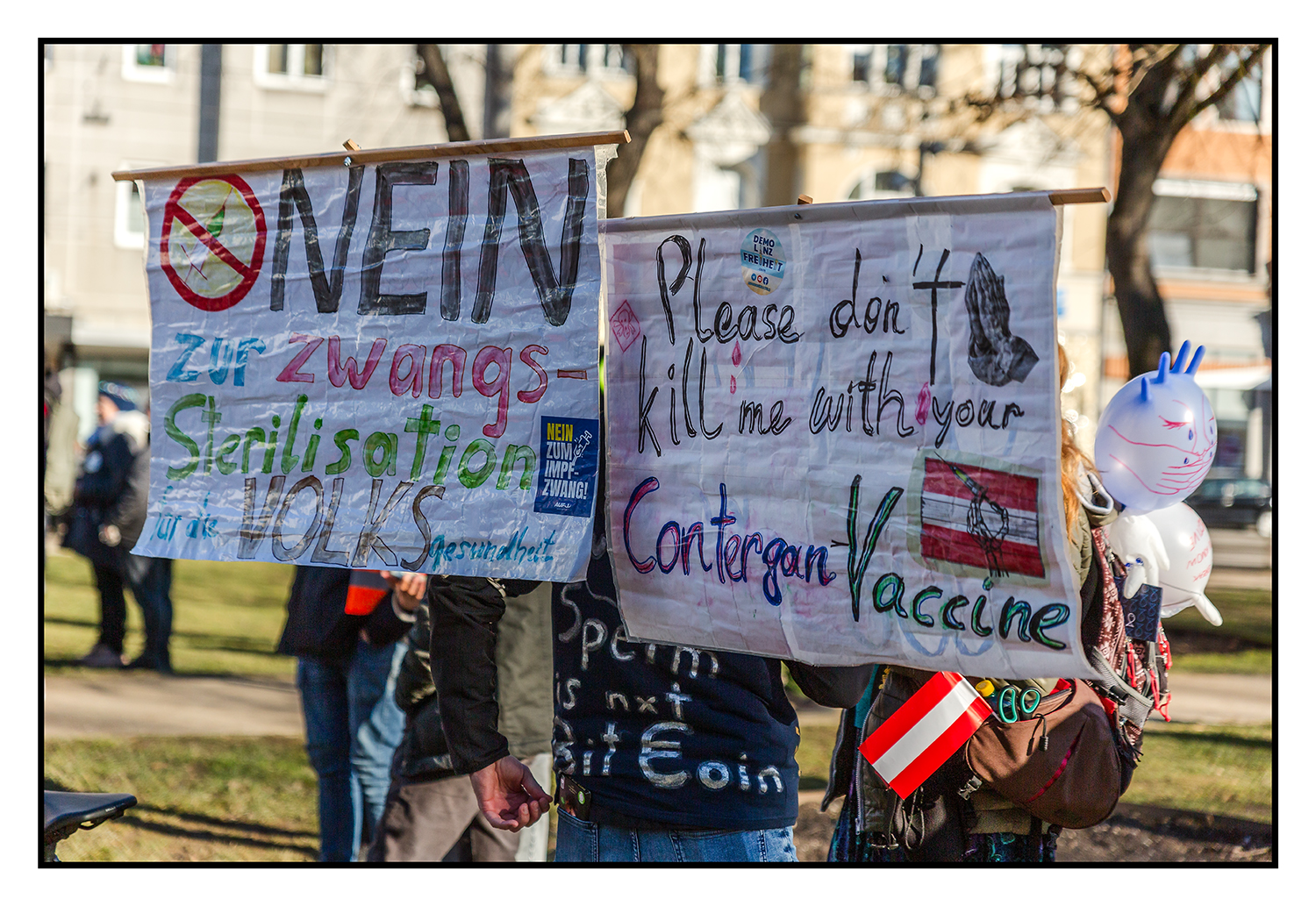 Corona-Demo-Linz 2022