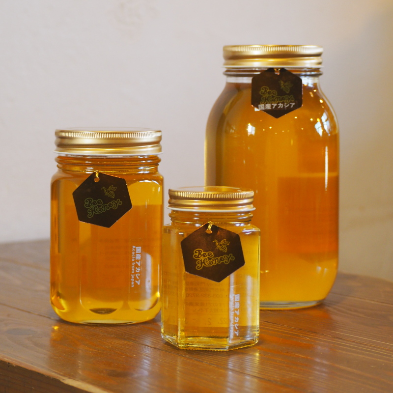 【国産純粋蜂蜜】アカシアはちみつ,,Bee Honey,はちみつオンライン通販ビーハニー