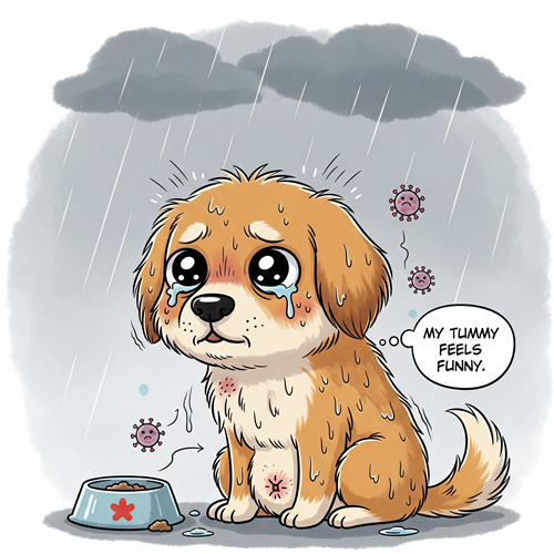 ペットサロンでの梅雨の犬猫 体調管理の秘訣