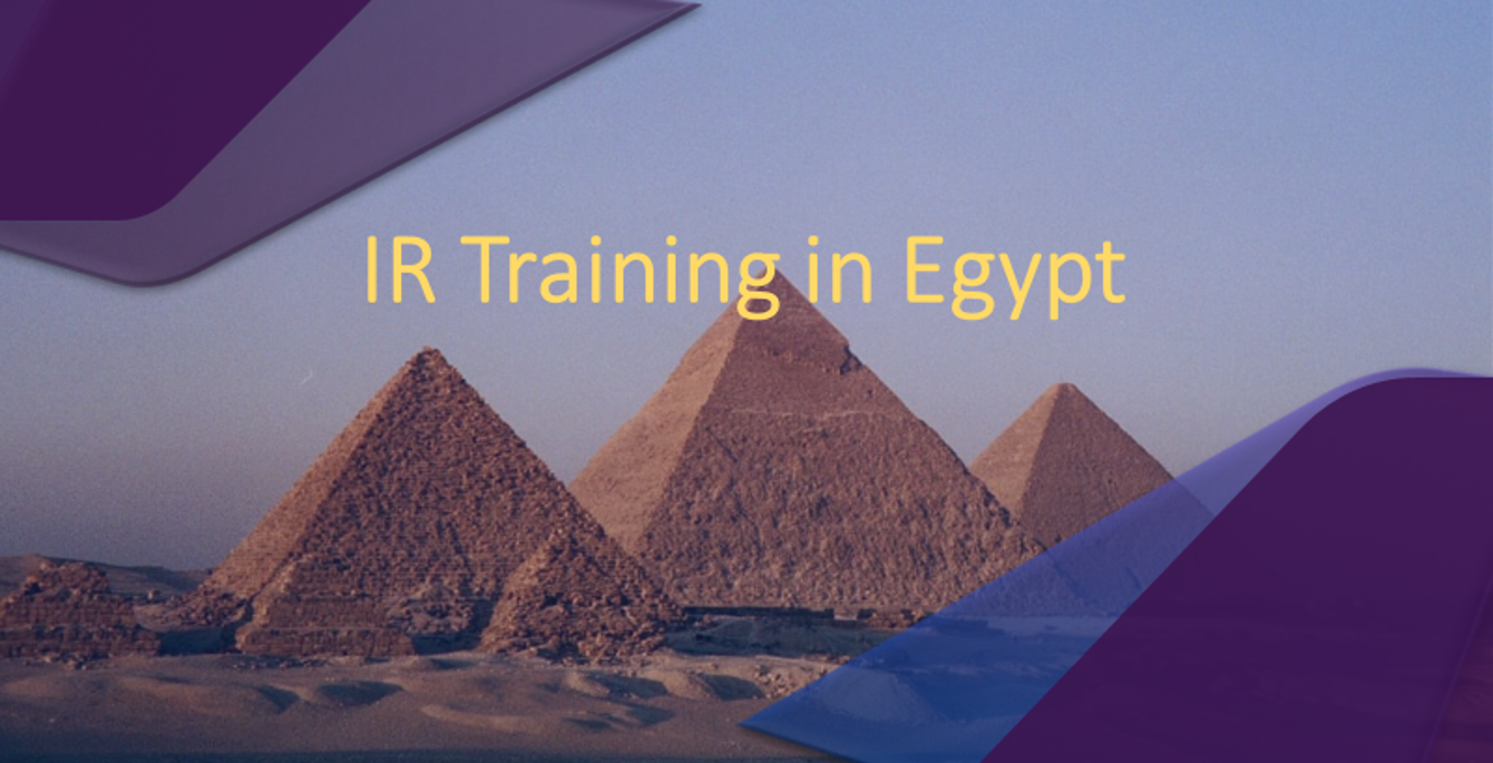 IR Training in Egypt, Where Do We Stand?