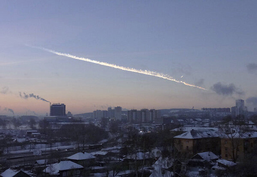 Метеорит и взрыв в Челябинске